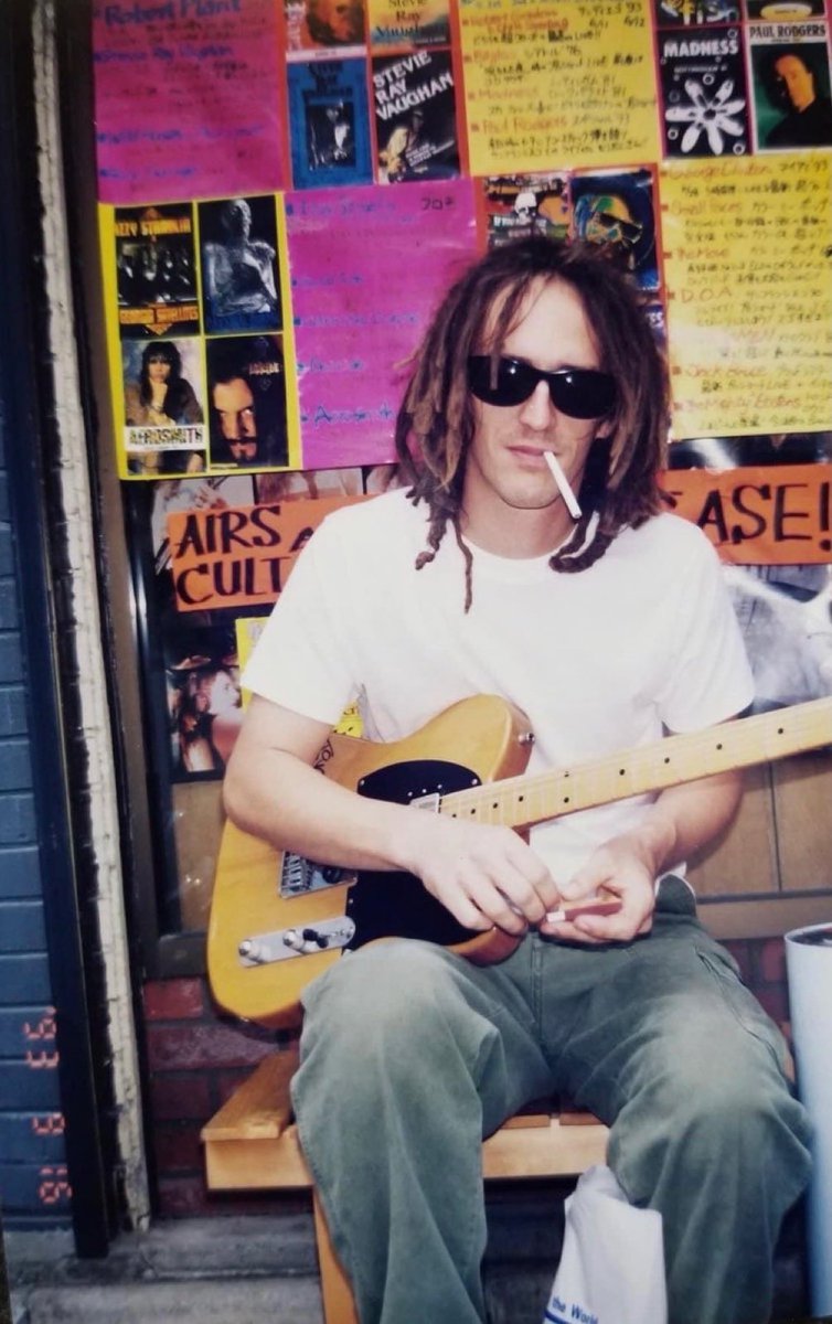 izzy stradlin in japan, 1993.