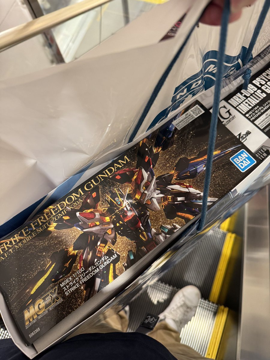 kouichiro88gun's tweet photo. ありがとう、ガンダムベース大阪
今日の出会い
やっと出会えたMGEX ストフリ&amp;
MGSDバルバトス！ https://t.co/qUFHCfZxpb