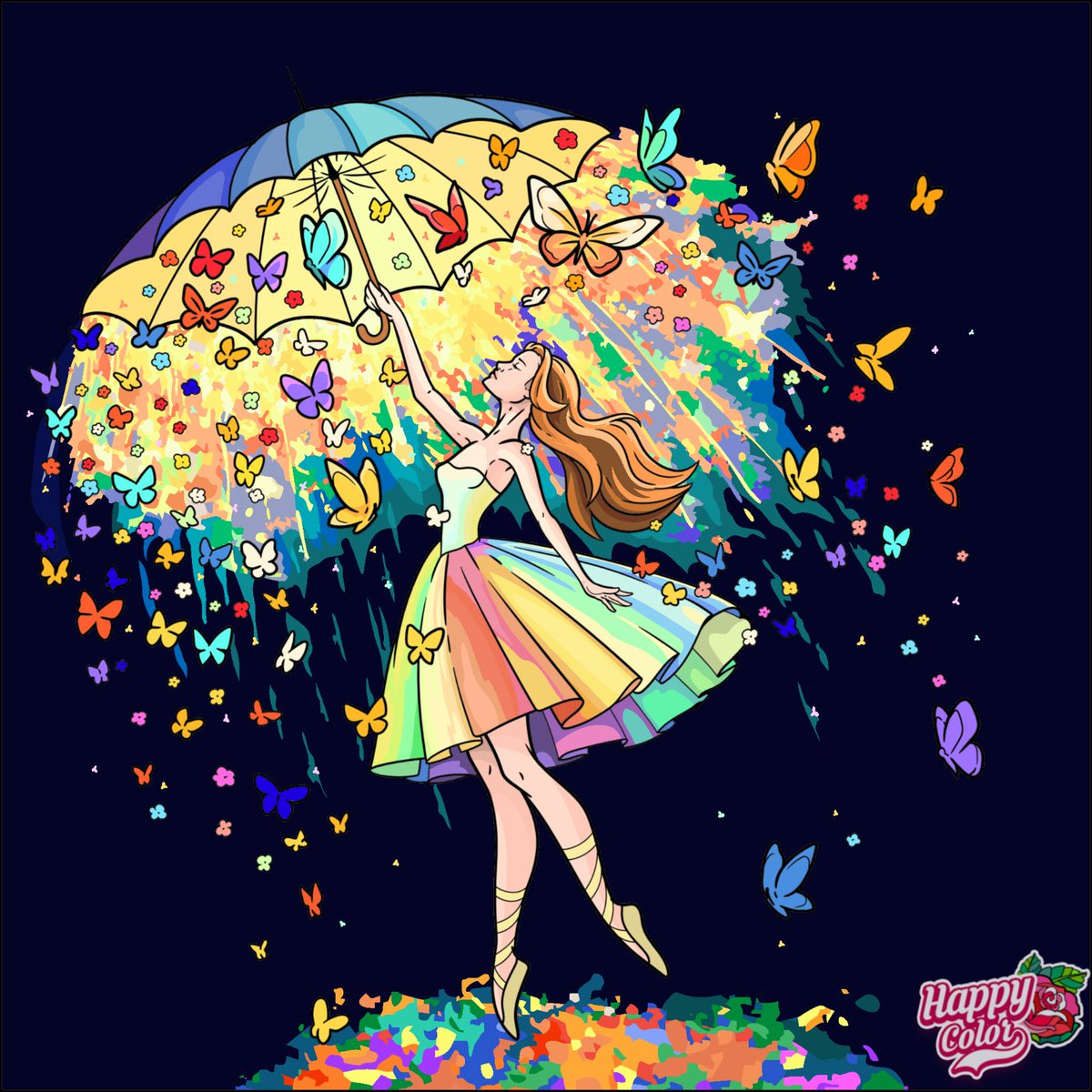 「雨のバレエ」|池ちゃん愚伝ありがとう＠日光さん制作中!!のイラスト