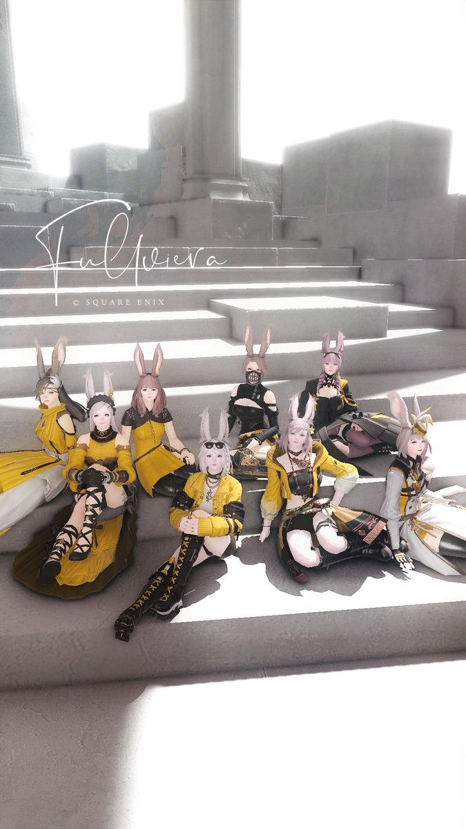 🐰💛
#fullviera #FF14