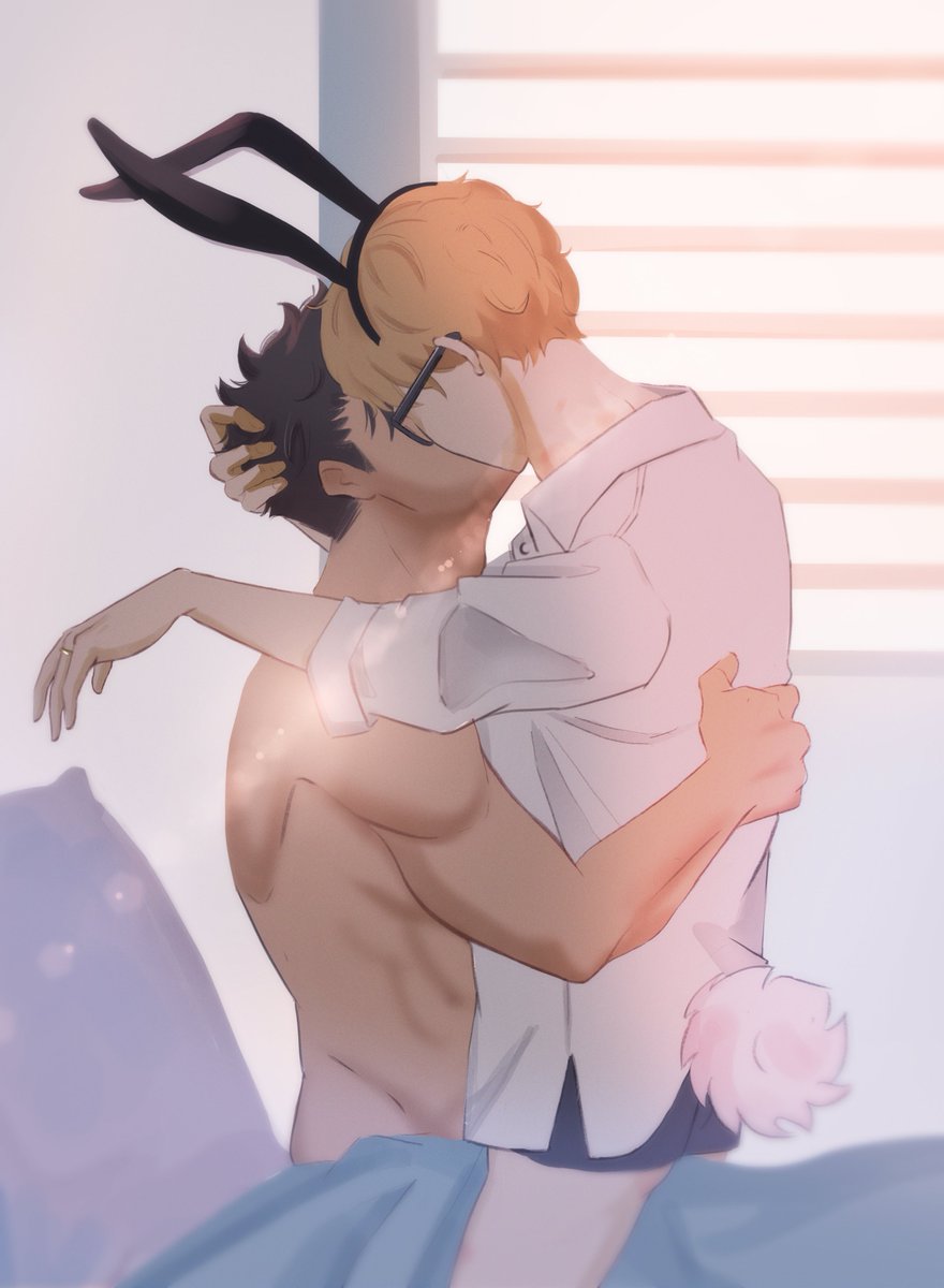 🐰 #クロ月 #kurotsuki