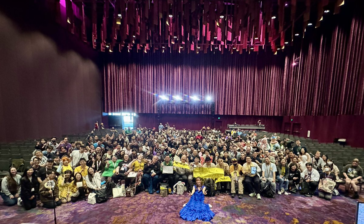 sally_amaki's tweet photo. Thank you so much for the panel ✨
It’s always such a blast talking to all of you😭hope you enjoyed and see you again tomorrow ❤︎
シアトル🇺🇸楽しい〜❤︎
パネルありがとうございました✨
演じた子達をきっかけにこんなにもいっぱい素敵な出会いがあるなんて🥺幸せです✨
#SakuraCon2025 https://t.co/4EBTkEtdx7