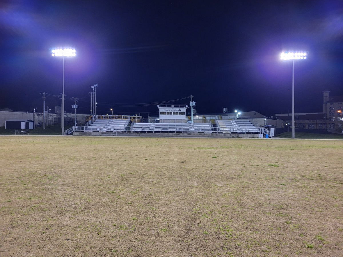 FootballSprings's tweet photo. The lights at Springs Valley on in memory of Danny Tieken. It's been impressive to read about all of Coach Tieken's stops. 

Thank you Coach Tieken for your service to young men and Indiana High School Football. 

L.E.A.D. https://t.co/PTD8yD6w8c