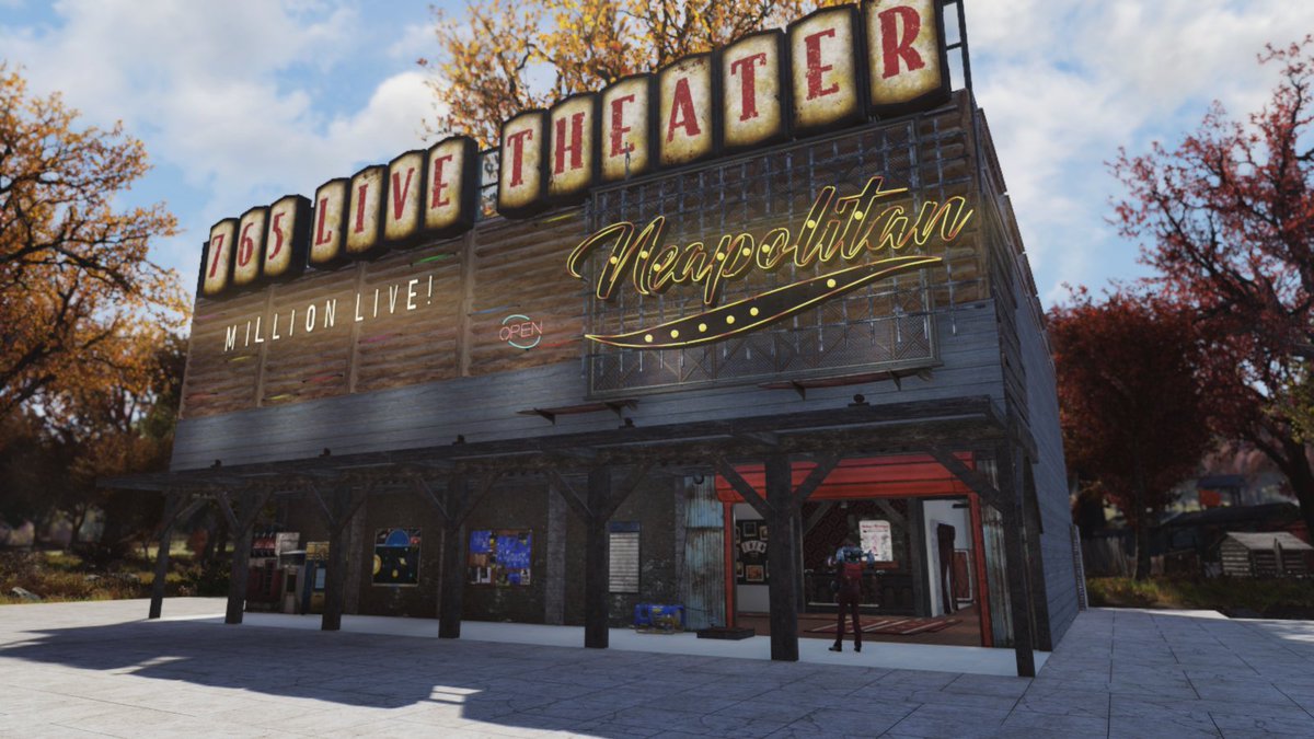 farad_'s tweet photo. 765ライブシアターをsteamサーバに移設した。美咲ちゃんもいるよ？#fallout76 https://t.co/KTjD6OkvWr
