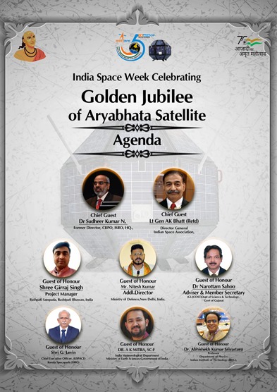 narottamsahoo's tweet image. 50 years ago, India dared to dream beyond the skies.

#Aryabhata, our first satellite, may have stayed in orbit briefly — but its legacy is eternal.

A 360-kg marvel that ignited a billion hopes and launched #India into the #spaceage.

As we mark its #GoldenJubilee, we celebrate