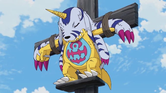 Happy Easter everyone, and never forget that Gabumon digi-died for your digi-sins.