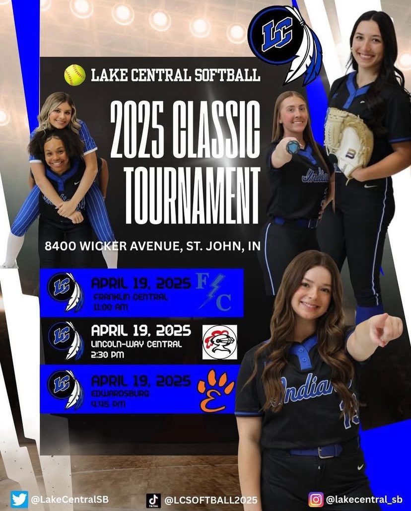 Weekend Schedule for Varsity Softball
🔵Roll Tribe⚪️