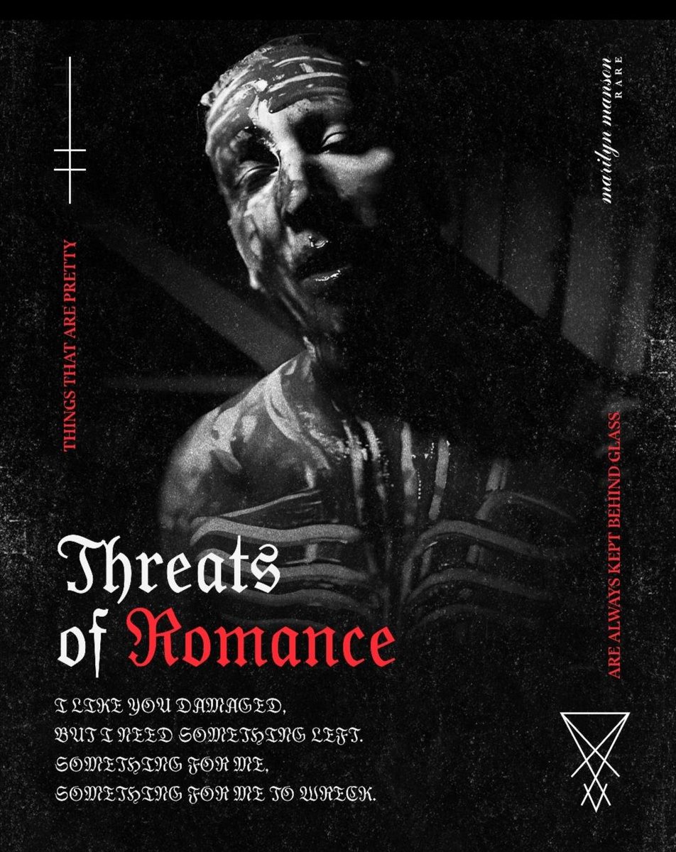 PosthumanDevil's tweet photo. HEAVEN UPSIDE DOWN POSTERS
Song 10:Threats Of Romance
#mansontwt
#MarilynManson
#MansonFanatic
Follow The Page And Like The posts🖤 https://t.co/BUUn1ke8uV