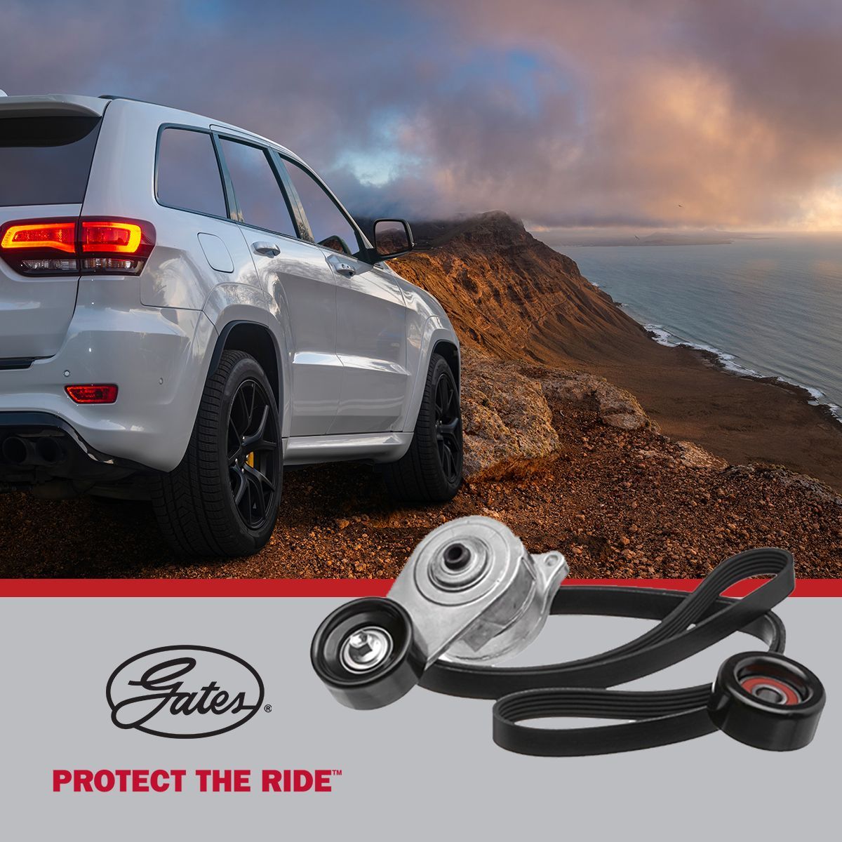 GatesNAmerica's tweet photo. Worn tensioners and pulleys can shorten the lifespan of your serpentine belt – #BeSystemSmart and replace your accessory belt drive system as a single repair.
We make servicing the entire drive easy with kits specific to your vehicle. Learn more: https://t.co/D4xThCs0CM https://t.co/PKVE3k0rlN
