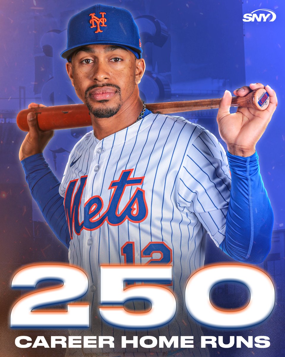 SNY_Mets's tweet photo. Francisco Lindor with an EPIC walk-off shot for his 250th career home run! 💣 https://t.co/BSdossCCyJ