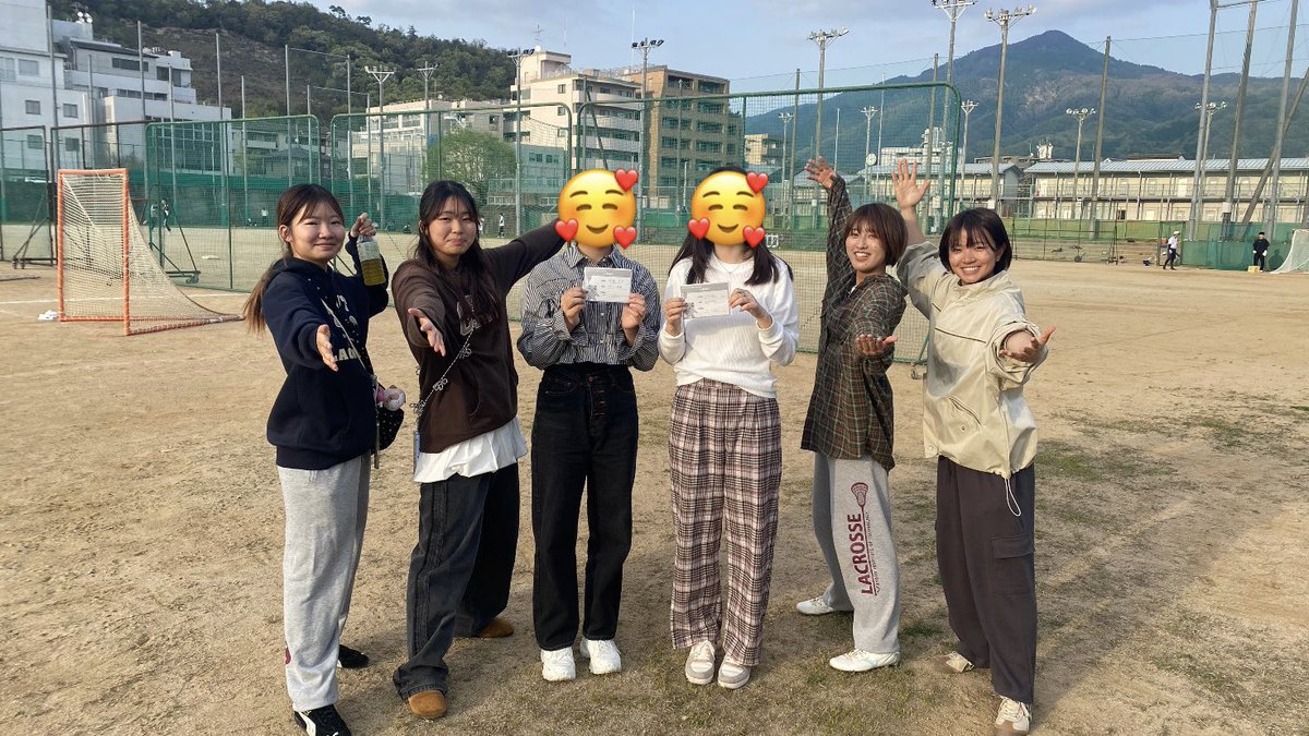 kit_w_lacrosse's tweet photo. 🌸New Beans第12.13号🌸
応化とデザ建の2人が入部してくれましたー!!!
これから一緒に頑張っていこうね❤️🔥
新入部員、まだまだお待ちしてます🙌
#春から工繊 #NewBeans #今日のbean図 #京都工芸繊維大学 #ラクロス #春からラクロス https://t.co/JnmaGe4Nwd