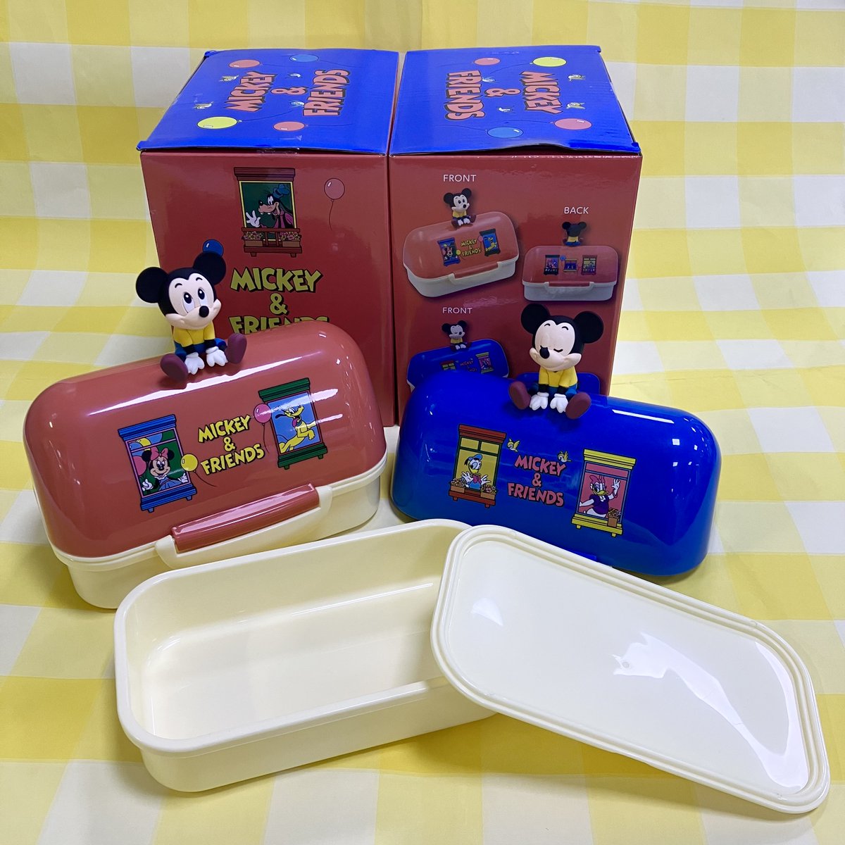 ❣今日の新景品❣ レトロデザインの『ミッキー＆フレンズ』ランチ