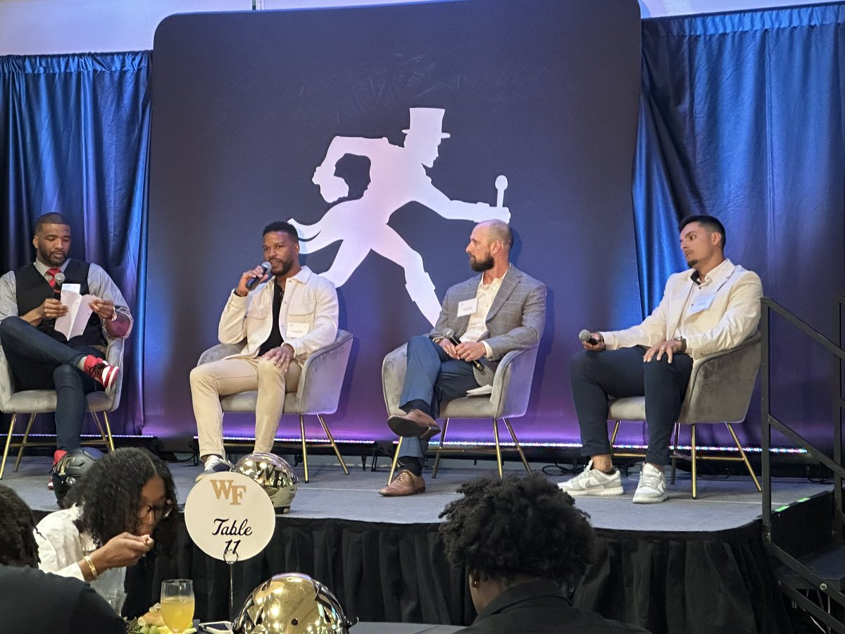 Katie Bason (@bason_k) on Twitter photo What an incredible Alumni Networking Dinner for <a href="/WakeFB/">Wake Forest Football</a>! Connection is our Edge
Transformational>Transactional #GoDeacs 🎩💛🖤 #ProHumanitate What an incredible Alumni Networking Dinner for <a href="/WakeFB/">Wake Forest Football</a>! Connection is our Edge
Transformational>Transactional #GoDeacs 🎩💛🖤 #ProHumanitate