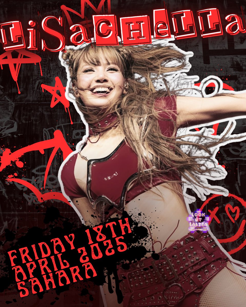 เริ่มเทรนได้เลยนะ วันนี้เราใช้แท็กนี้นะ 

ROCKSTAR LISA COACHELLA  
#LISACHELLA #Coachella2025