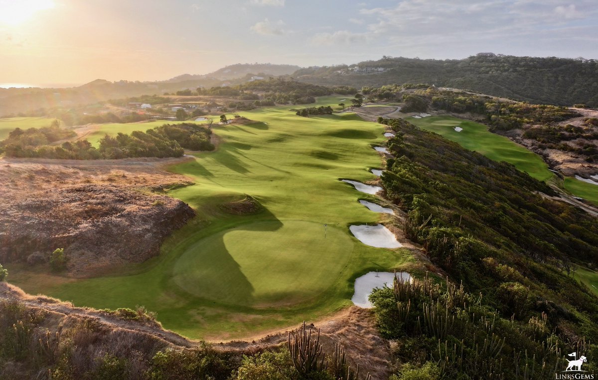 LinksGems's tweet photo. A week later and I’m still obsessing over the Point Hardy course at Cabot Saint Lucia.

I think it’s probably the best course by Coore & Crenshaw since Friar’s Head opened 22 years ago, and given their output, that’s saying something.

It’s as dramatic and as fun as any modern course I’ve ever played.