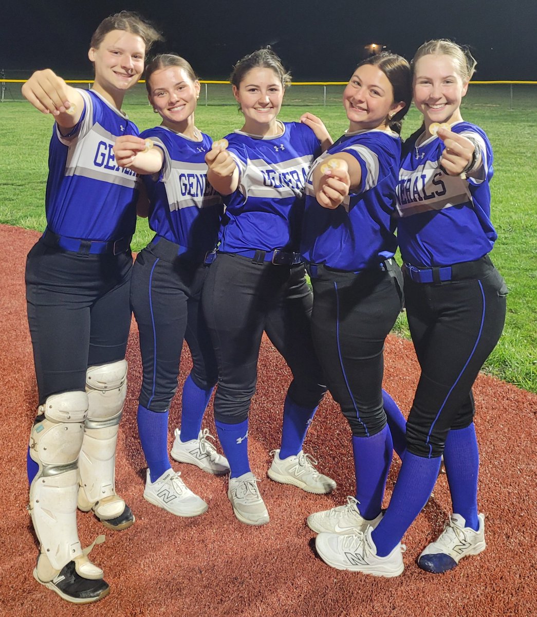 AWHS Softball (@awhssoftball) on Twitter photo Game #1 Mid-Ohio Classic. Generals improve to 11-1 (5-1 NLL) w/8-1 win over Clear Fork. <a href="/PiperPhillips27/">Piper Phillips</a> with the win in the circle. 2X Dinger Alert <a href="/teaghangwin8/">Teaghan Gwin</a>! Grand Slam Alert <a href="/gabi_nowicki26/">Gabi Nowicki</a>!
#ROLLGENS Game #1 Mid-Ohio Classic. Generals improve to 11-1 (5-1 NLL) w/8-1 win over Clear Fork. <a href="/PiperPhillips27/">Piper Phillips</a> with the win in the circle. 2X Dinger Alert <a href="/teaghangwin8/">Teaghan Gwin</a>! Grand Slam Alert <a href="/gabi_nowicki26/">Gabi Nowicki</a>!
#ROLLGENS