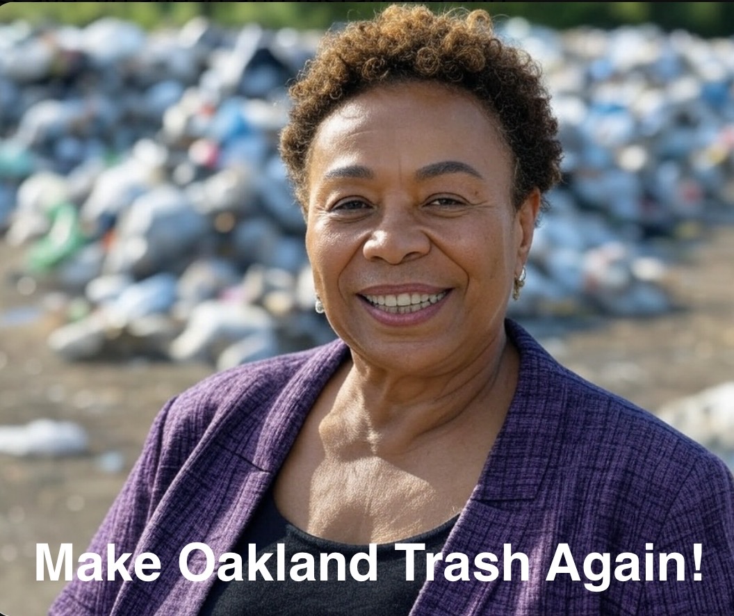 MayorBarbaraLee's tweet photo. @PageDoll @YayAreaNews Just like their mayor https://t.co/F3Fqnn4oFn