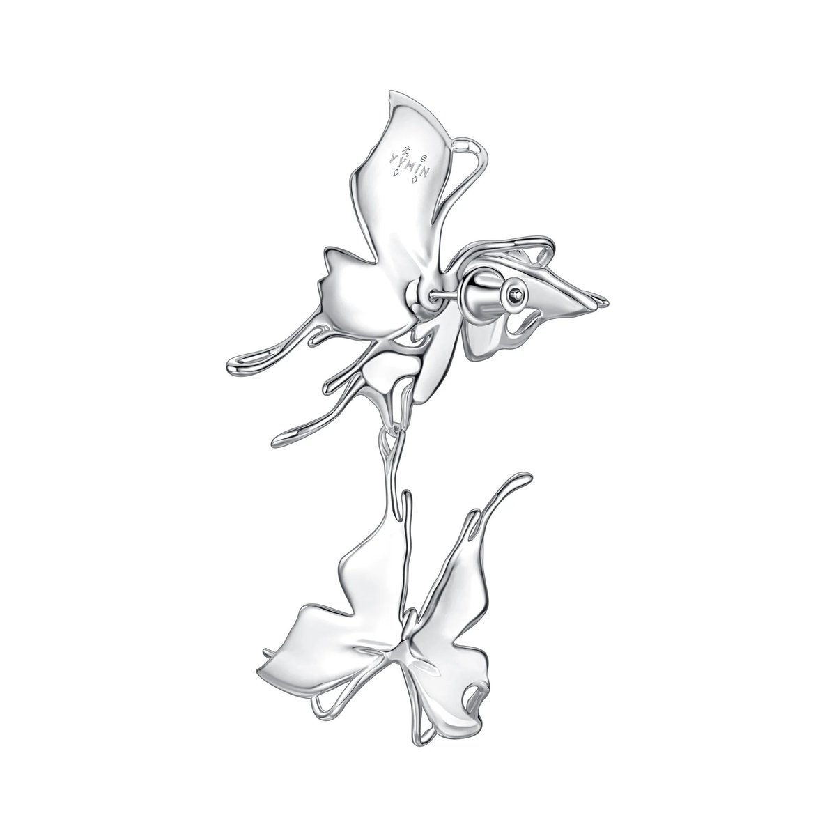 yawbbb's tweet photo. yvmin - Shadow Liquified Butterfly Earring https://t.co/K7x2jWCMZX