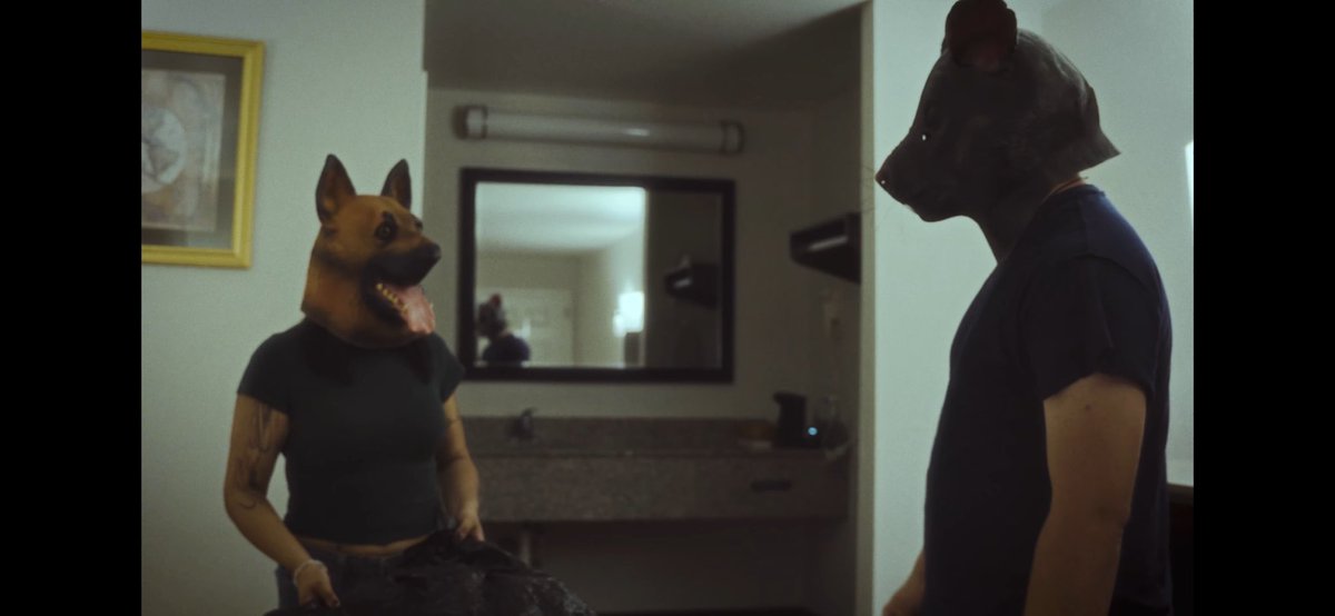 1320Andrew's tweet photo. “MOTEL RAT” my latest Short Film is out NOW - https://t.co/JARWJxhC8n - Share it with people who love Films. 

Two eccentric strangers meet in a Motel room and are obsessed with their embodiment of a hungry Rat, and a gatekeeping Dog. https://t.co/7DyInj2JA6