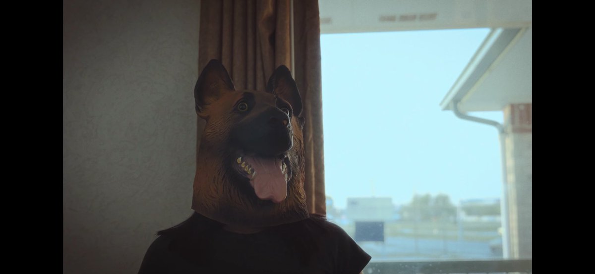 1320Andrew's tweet photo. “MOTEL RAT” my latest Short Film is out NOW - https://t.co/JARWJxhC8n - Share it with people who love Films. 

Two eccentric strangers meet in a Motel room and are obsessed with their embodiment of a hungry Rat, and a gatekeeping Dog. https://t.co/7DyInj2JA6