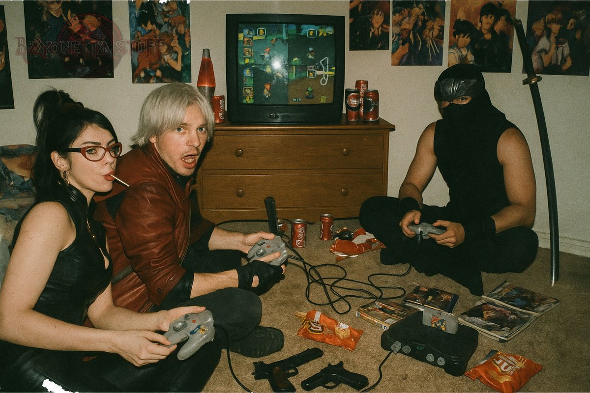 Hack and Slash Trio - Bayonetta - Devil May Cry - Ninja Gaiden 🍕🥷🍒