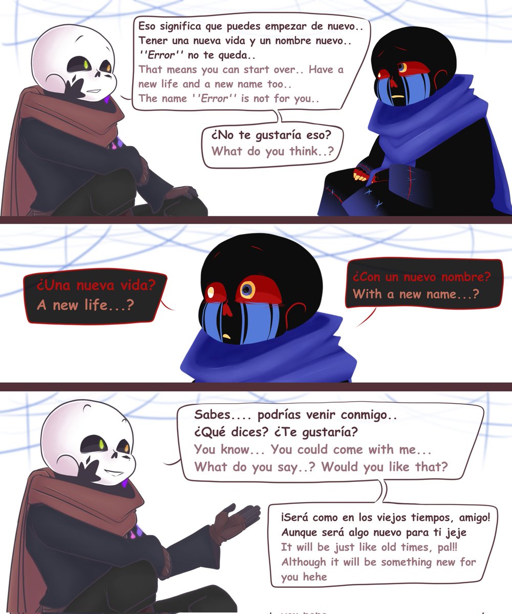 data_devihre's tweet image. Act Four: &quot;Loneliness&quot; P.9

You can always start again ¿Right?😊

#codevihre #actfour