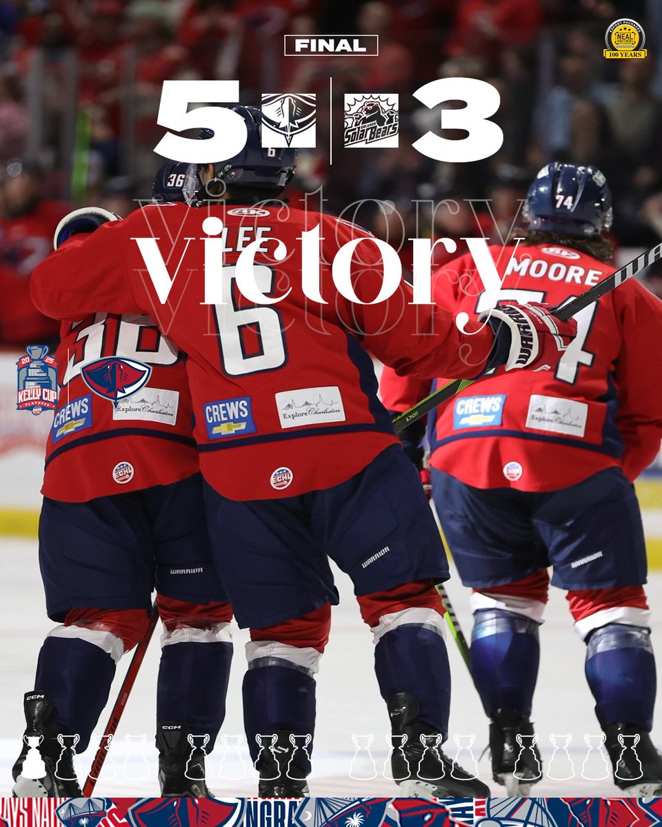 Back like we never left 😮‍💨

Your South Carolina Stingrays take Game One with a 5-3 win against the Orlando Solar Bears. Join us again tomorrow as we take on the Bears in Game 2 at 6:05 PM. Get your tickets now.

🎟️ bit.ly/4cuB3GT | #RaceToTheKellyCup