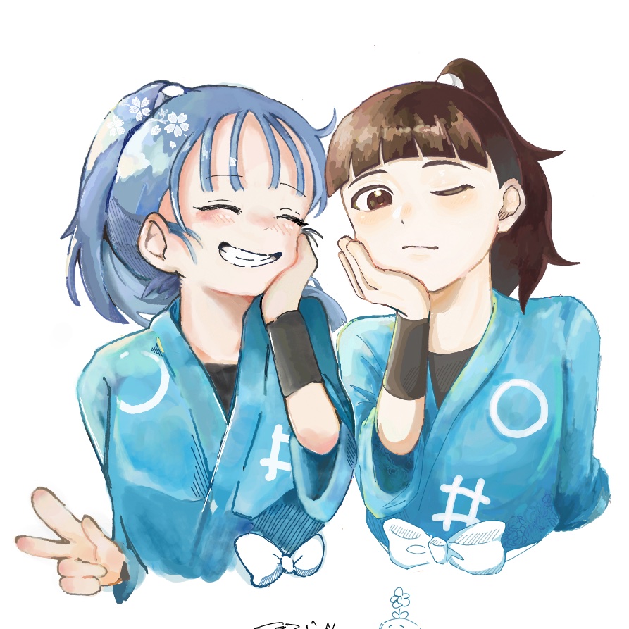 lwm2m's tweet image. 合作にお誘いしてくださってありがとうございました‼️本当に楽しかったです😊❤️（ 兵太夫私、三治郎＠piyo_kirei ）
