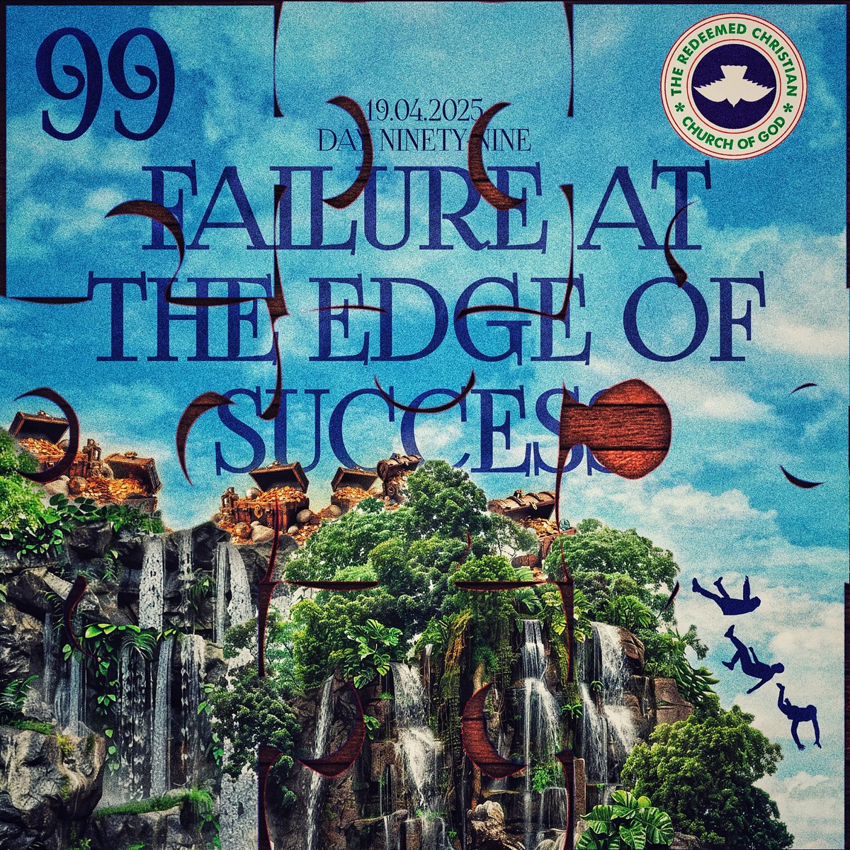 The_ScarletSnow's tweet photo. Sat 19th April 2025
Failure at the edge of success
BIBLE TEXT: Deu. 32:51-52. Joh.5:7
❄ Day99/100 of the rccg hundred days fast ❄
#rccg #100daysfast #rccgfast #rccgworldwide #foryou #foryoupage #christian #fasting #church #RCCGFAST #RCCGFAST2025 #RCCGYAYA #RCCGYAYAGlobal https://t.co/y3s1EB9syc