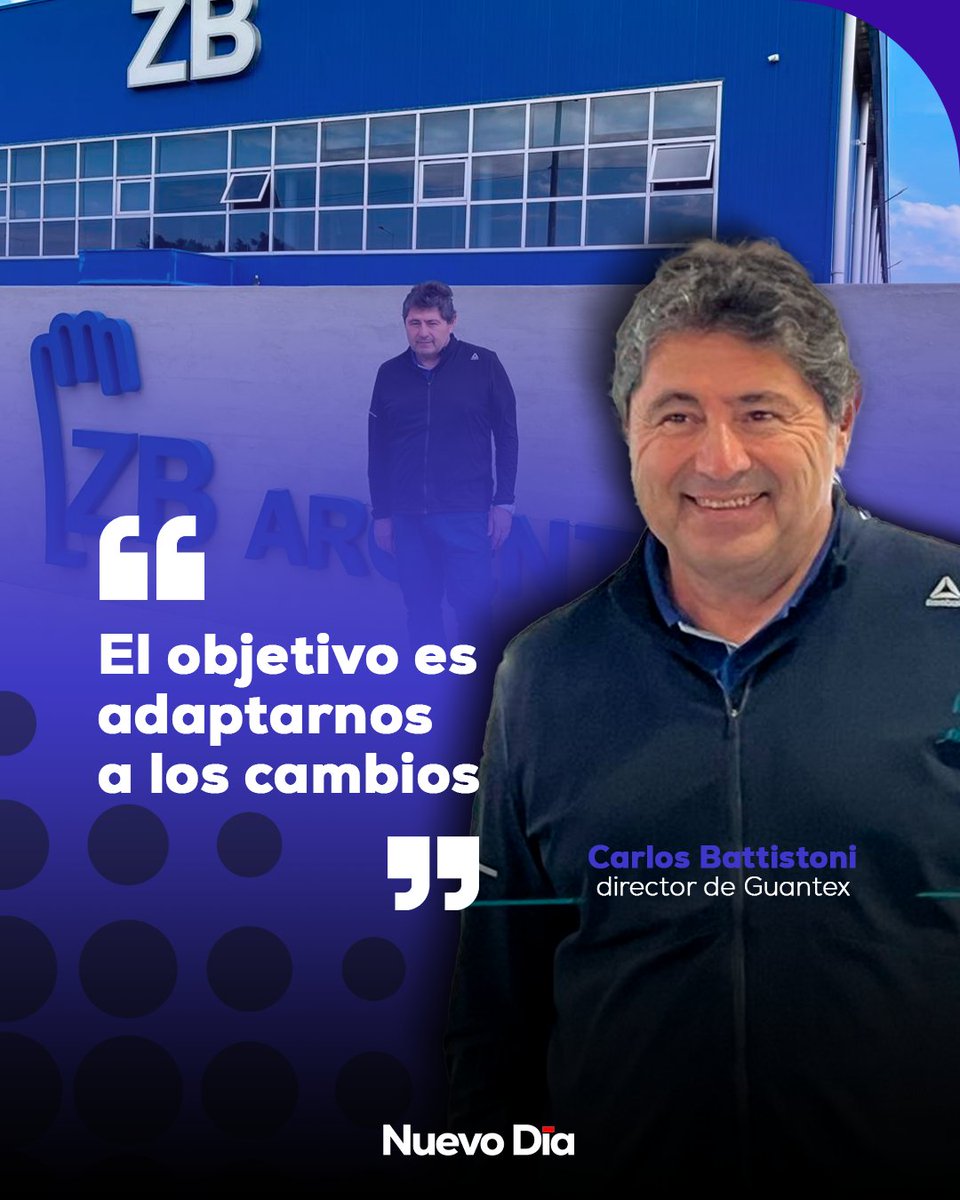 Carlos Battistoni, director de Guantex: “El objetivo es adaptarnos a los cambios” 
Entrevista completa aquí 👇:  nuevodialeones.com.ar/carlos-battist…