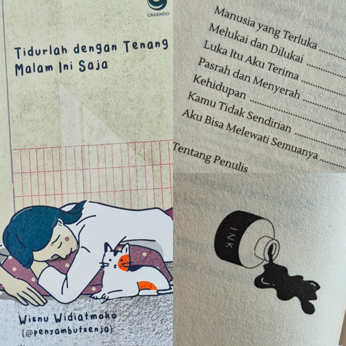 beiiyi's tweet photo. ⭐️ wts preloved books ⭐️

— tidurlah dengan tenang malam ini saja
— the secret art of being a grown up
— love for imperfect things (terjemahan)

🏷 120k for take all only (special price 💥) 

price include 🍊 adm
📍yogyakarta https://t.co/upLsyKN5MY
