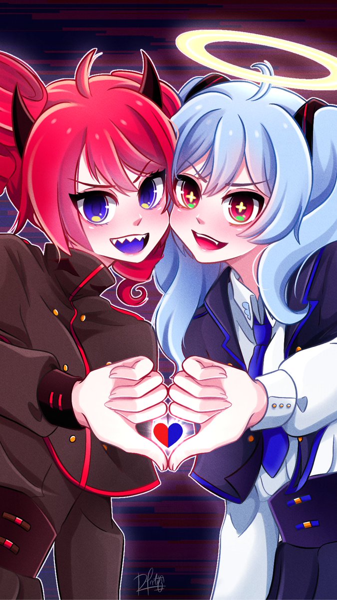 Rasheru4's tweet photo. Vertical también me gusta :D
#ダイダイダイダイダイキライ
#初音ミク #重音テト https://t.co/DrPmT2JtTa