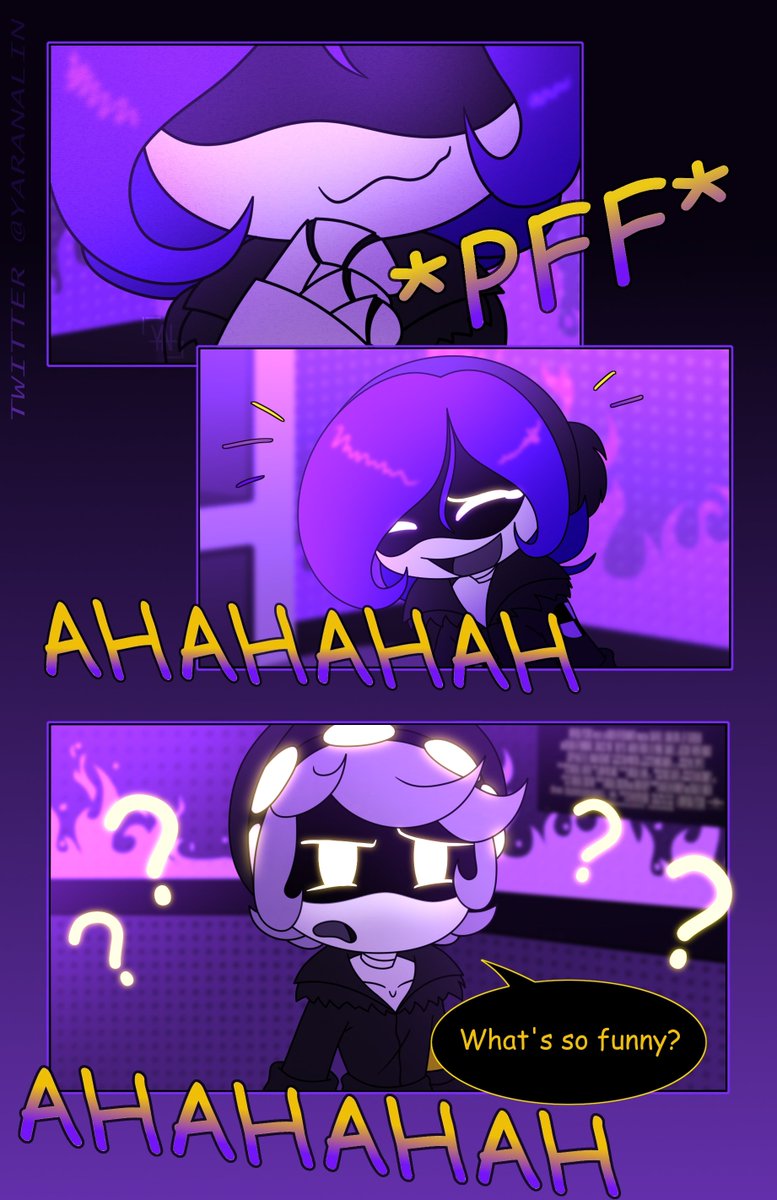 #MurderDrones

Comic: RED EYES 
Page: 11-14

The comic should not be posted on other platforms such as Tik Tok or YouTube unless with my permission! Always ask my permission