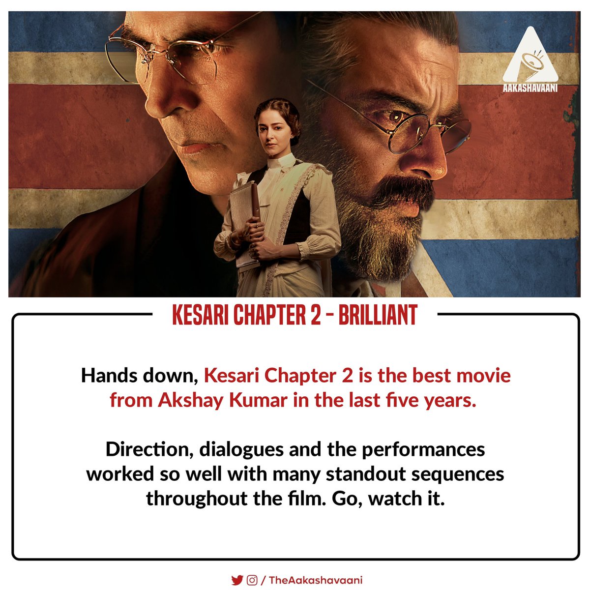 #KesariChapter2 - EXCELLENT!!!