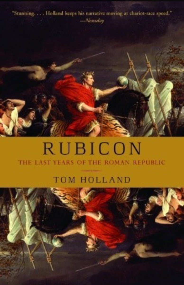 atadbitmoore's tweet photo. @dickiebush Rubicon: The Last Years of the Roman Republic by Tom Holland https://t.co/34MX8vBGIo
