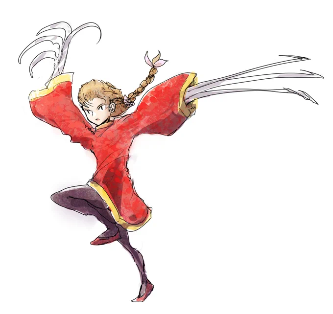 謎の女の子 