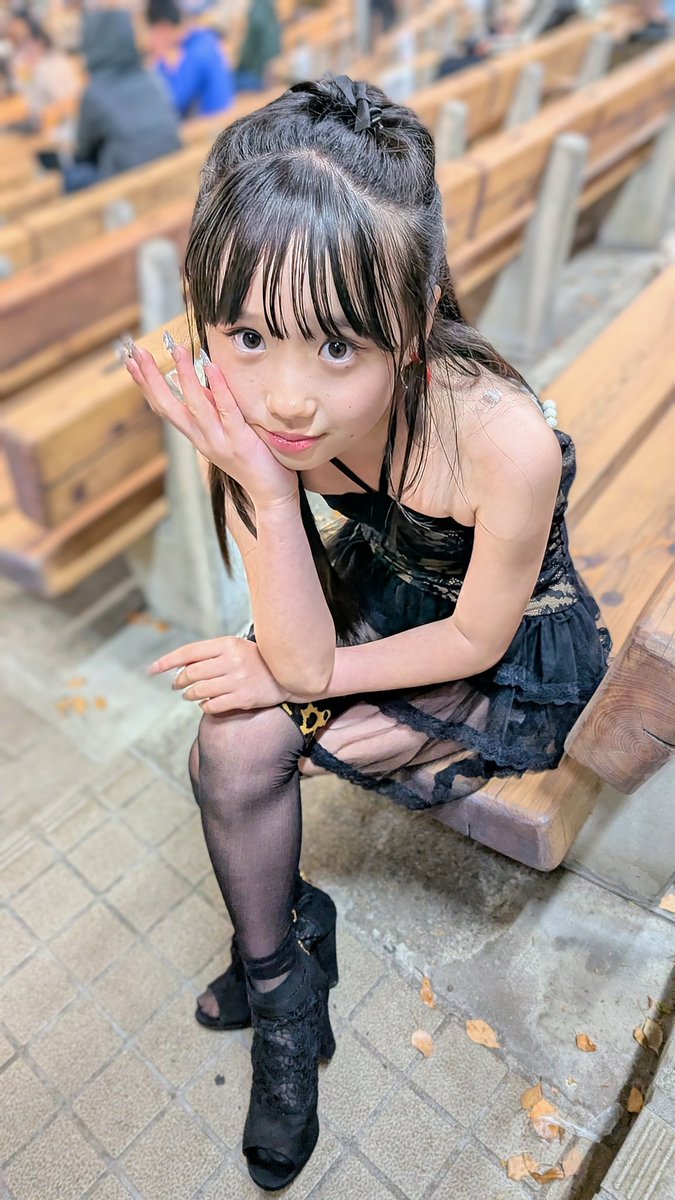 さらちゃん黒衣装さらに追加 2025/4/13 上野水上音楽堂 #さら #小川咲