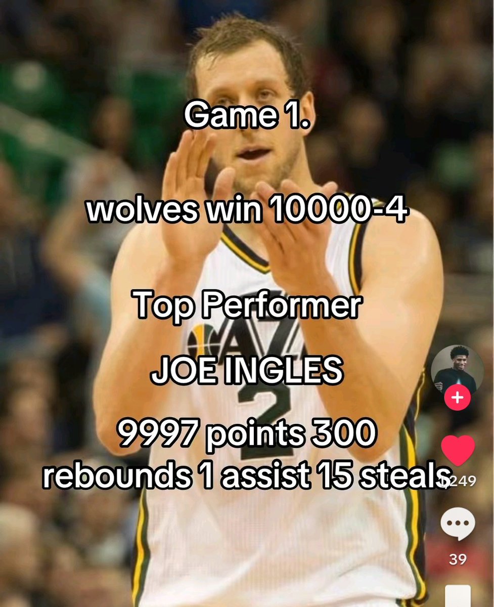 plantlover36's tweet image. Joe Ingles about to crush the L*kers with his Aura 🔥🔥 (saw this on TikTok)