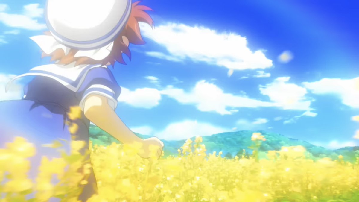 CLANNAD好きな僕、5歳の娘とどうしても菜の花畑に来たかった