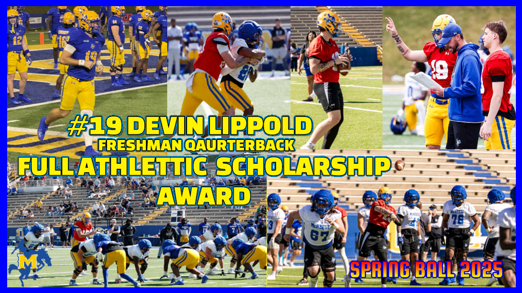 sonnylippold's tweet photo. It was a great Spring and 1st season in the hole @McNeeseFB! Thank you all for the effort and attitude you all put in everyday for each other towards building a successfull team. We are proud to announce @Devin_Lippold has earned a full scholarship after Spring Ball! #geauxpokes https://t.co/FdvhqB6EYb