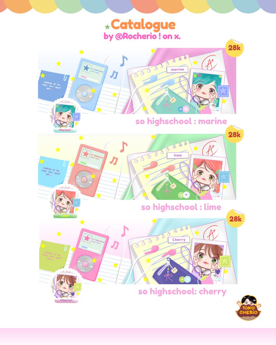 { 🍎🍃... any interaction is appreciated }

gumoningg‼️ io dah openg yahh:3 ada 6 chibi ridi siap jemputt 🚗💨 open by req tapi limited slot yaps (boleh ref foto idol/muse) yuk jajann, jangan lupa check alt🤩

t. layout leot chibi cibi
#zonauang