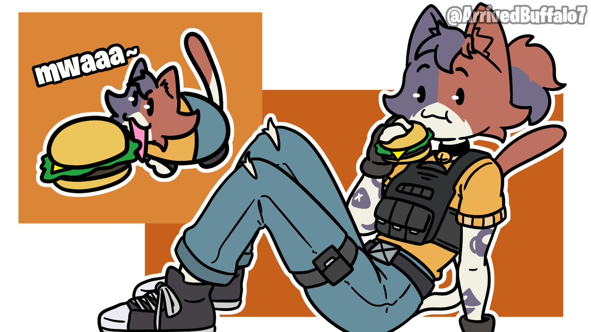 ArrivedBuffalo7's tweet photo. Here Kitty, You Can Has Cheeseburger 🐱🍔

#FortniteLAWLESS #FortniteArt #Fortnite https://t.co/o21TMwOGsQ