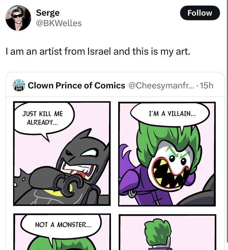 Meanest thing anyone has said about my art 