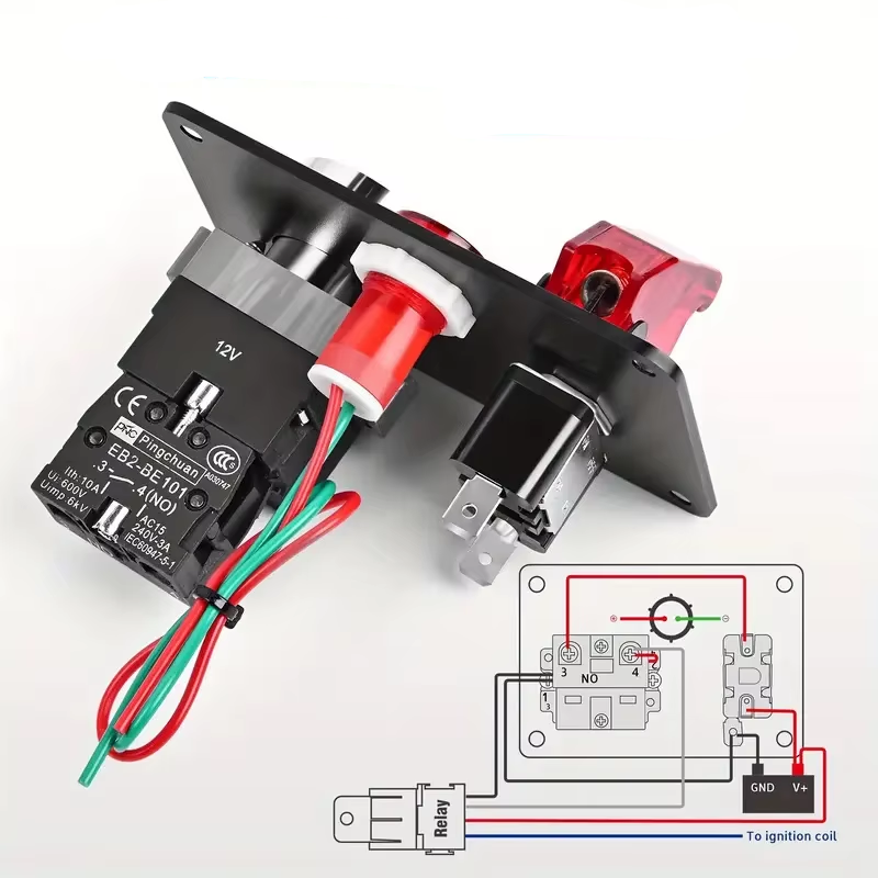 SX_TECH_CO's tweet image. Combination Switch
Rating：12V
LED light：red
Material：Metal+Plastic
Size/Style：As Picture Shown
current : 40A
#switch #carswitch #autoswitch #car #auto #marine