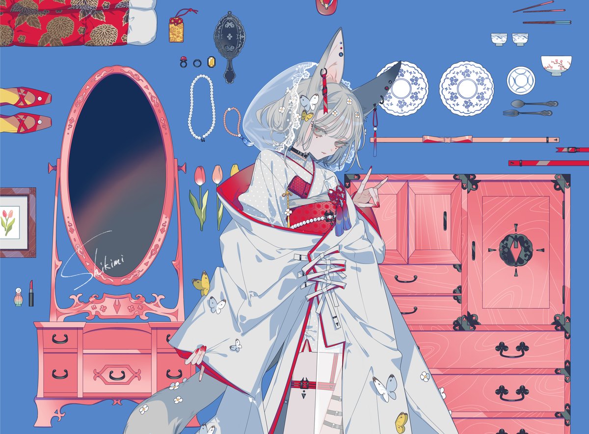狐の嫁入り
#絵師100人展