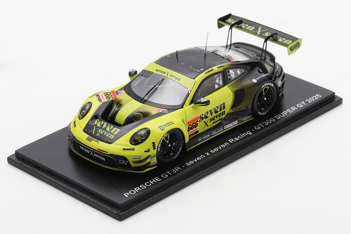 seven x seven Porsche GT3R SUPER GT 2025 ごく少数ですが、Spark
