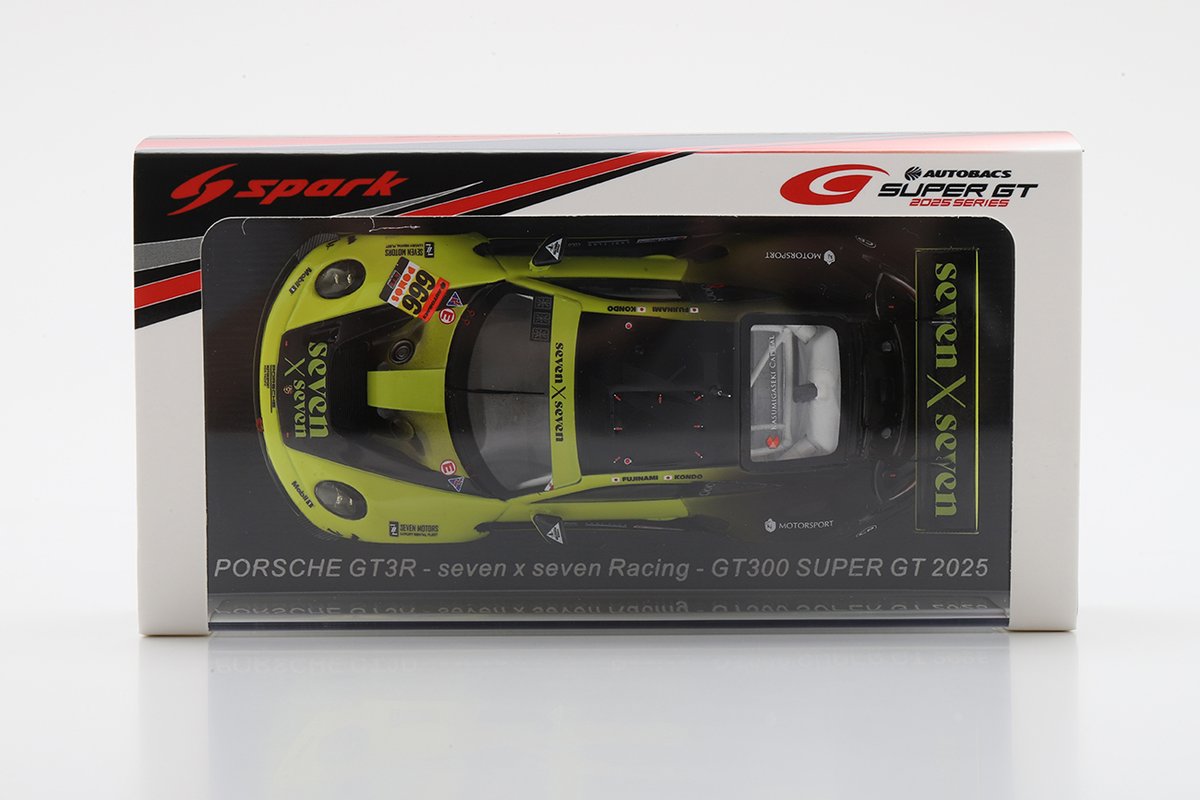seven x seven Porsche GT3R SUPER GT 2025 ごく少数ですが、Spark