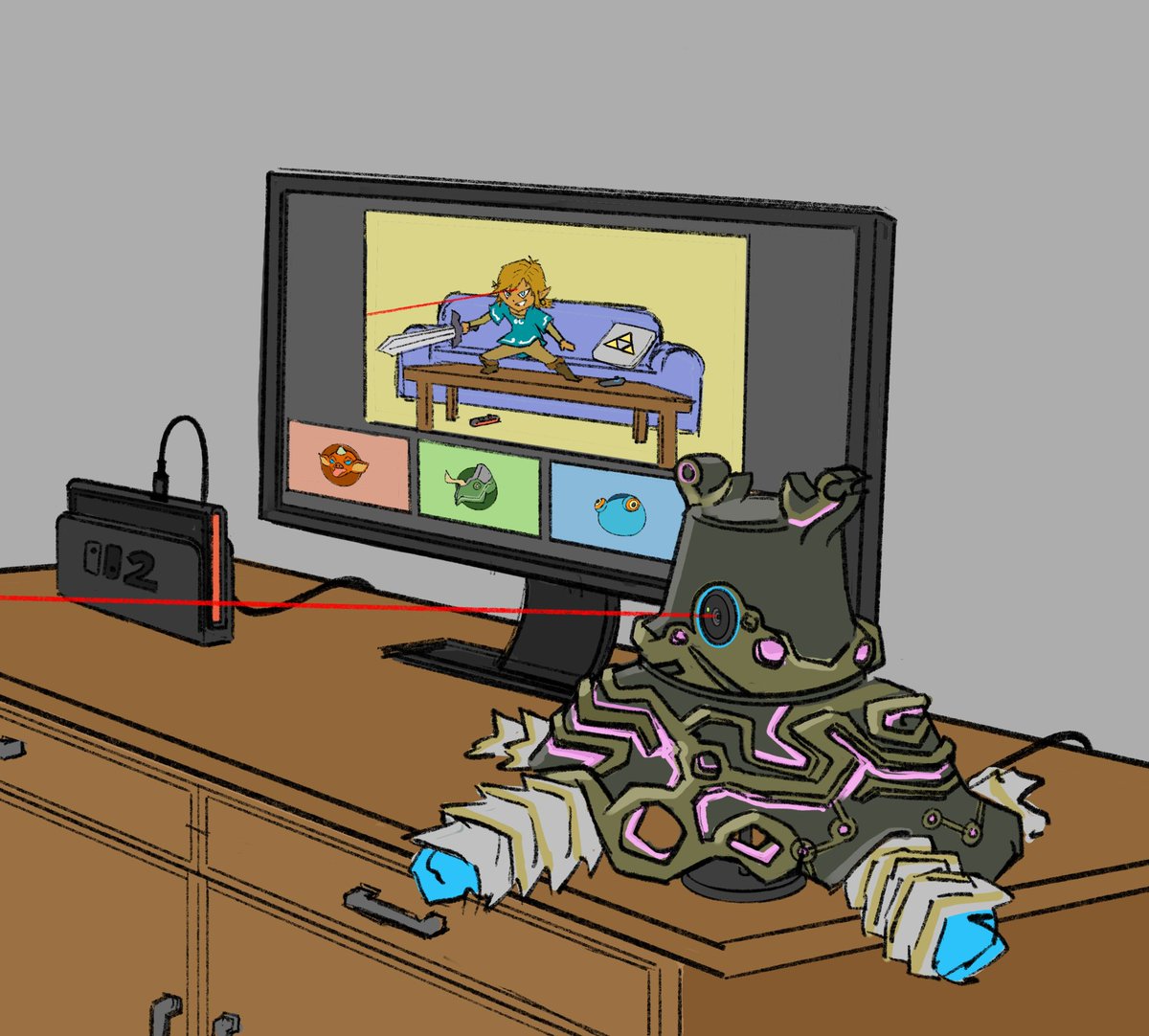 How about a guardian accessory that you can put on on the Switch 2 camera? #Switch2 #switch2ダイレクト