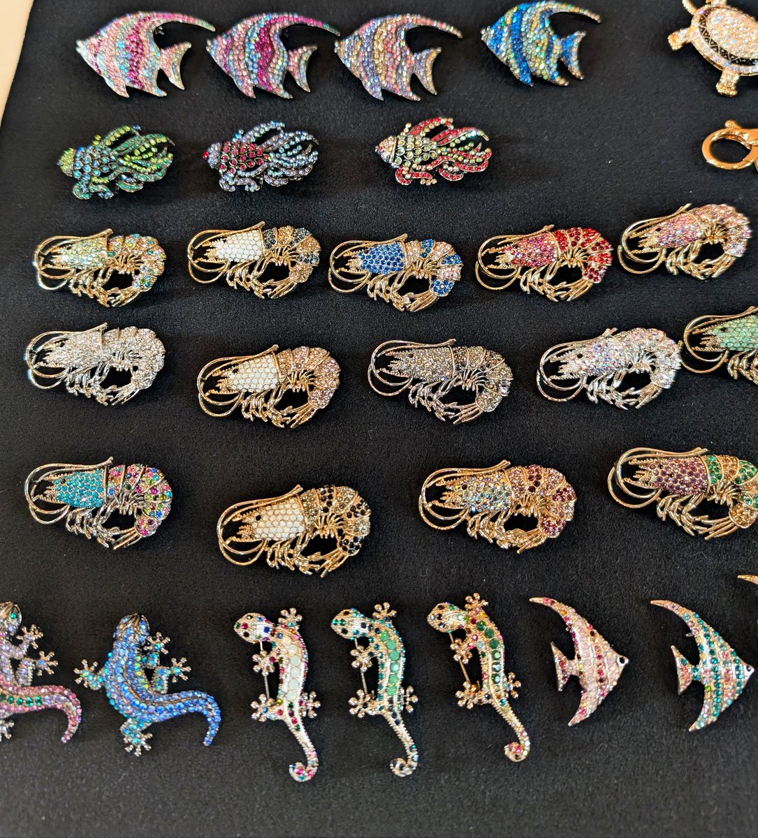 munmunshrimp's tweet image. 無念ですが開場とともに退場しました😑

早々にマクロストマお買い上げありがとうございます。
お困りごとがあればご連絡下さい🐟️🐟️

私の大好物ピンバッジも今回多め🦐✨️

エビ🦐と草🌿も魚🐟️も沢山あります🫡