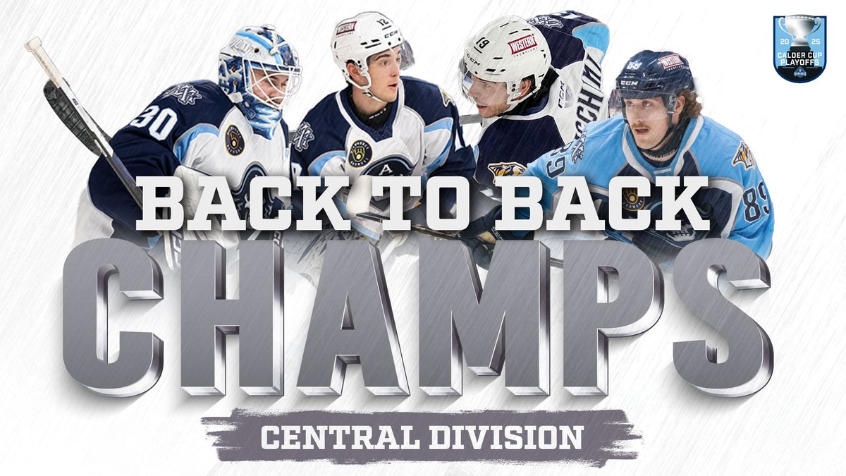 mkeadmirals's tweet image. BACK TO BACK CENTRAL DIVISION CHAMPIONS‼️ 

STAND UP, #MILHOCKEY‼️